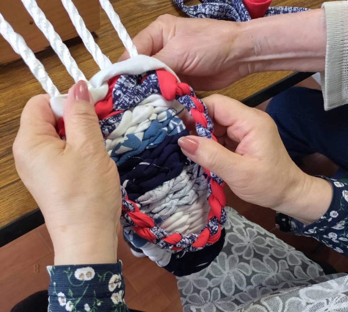 手しごとの様子